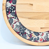Picture of SMALL DECOR ROUND BOARD Flowers Mix