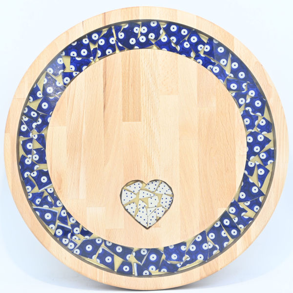 Picture of BIG DECOR BOARD with Ceramic MIX - HEART