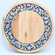 Picture of SMALL DECOR ROUND BOARD Flowers Mix