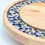 Picture of SMALL DECOR ROUND BOARD Flowers Mix