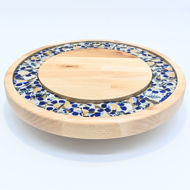 Picture of SMALL DECOR ROUND BOARD Flowers Mix