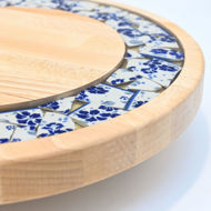 Picture of SMALL DECOR ROUND BOARD Flowers Mix