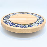 Picture of SMALL DECOR ROUND BOARD Flowers Mix