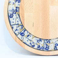 Picture of SMALL DECOR ROUND BOARD Flowers Mix