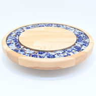 Picture of SMALL DECOR ROUND BOARD Flowers Mix