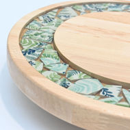 Picture of SMALL DECOR ROUND BOARD Flowers Mix