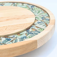 Picture of SMALL DECOR ROUND BOARD Flowers Mix