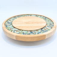 Picture of SMALL DECOR ROUND BOARD Flowers Mix