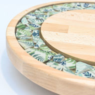 Picture of SMALL DECOR ROUND BOARD Flowers Mix