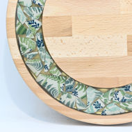 Picture of SMALL DECOR ROUND BOARD Flowers Mix