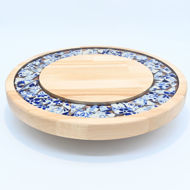 Picture of SMALL DECOR ROUND BOARD Flowers Mix
