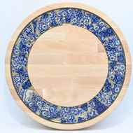 Picture of SMALL DECOR ROUND BOARD Flowers Mix