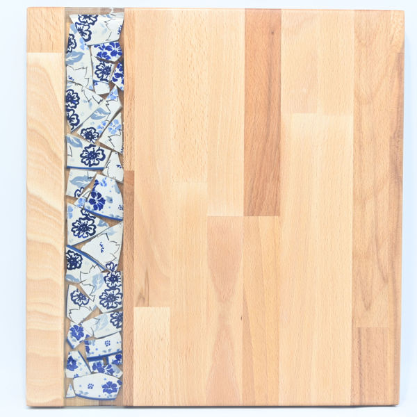 Picture of BIG DECOR BOARD with Ceramic Flowers MIX