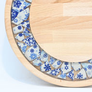 Obrazek Taca mała obrotowa - Ceramika MIX