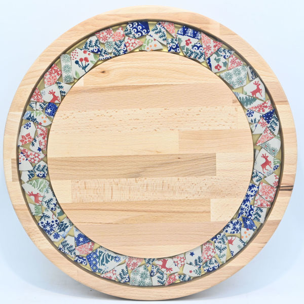 Obrazek Taca duża obrotowa - Ceramika MIX