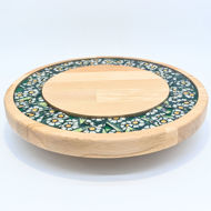 Obrazek Taca mała obrotowa - Ceramika Kwiaty MIX