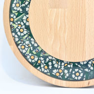 Obrazek Taca mała obrotowa - Ceramika Kwiaty MIX