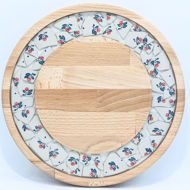 Obrazek Taca mała obrotowa - Ceramika Kwiaty MIX