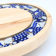 Obrazek Taca mała obrotowa - Ceramika MIX