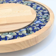 Picture of SMALL DECOR ROUND BOARD Flowers Mix