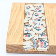 Picture of SMALL DECOR BOARD Ceramic Flowers Mix