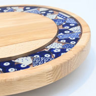 Obrazek Taca mała obrotowa - Ceramika MIX