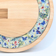 Obrazek Taca mała obrotowa - Ceramika MIX KWIATY