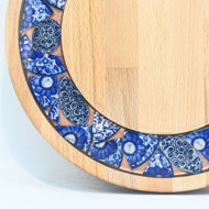 Obrazek Taca mała obrotowa - Ceramika MIX KWIATY