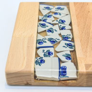 Obrazek Taca mała prostokątna - ceramika MIX KWIATY