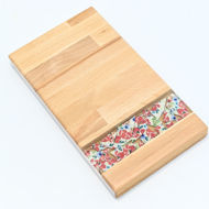 Obrazek Taca mała prostokątna - ceramika MIX KWIATY