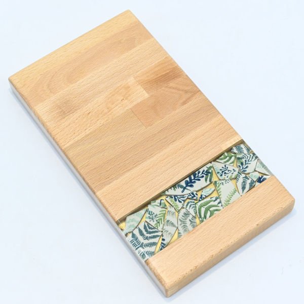 Obrazek Taca mała prostokątna - ceramika MIX KWIATY