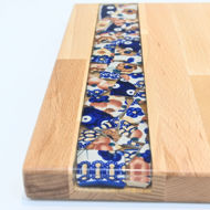 Obrazek Taca duża prostokątna - ceramika MIX KWIATY