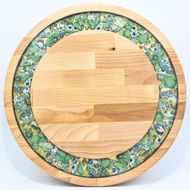 Obrazek Taca duża obrotowa - ceramika MIX Kwiaty