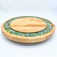 Obrazek Taca duża obrotowa - ceramika MIX Kwiaty