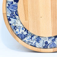 Obrazek Taca mała obrotowa - ceramika MIX