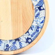 Obrazek Taca mała obrotowa - ceramika MIX