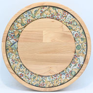 Picture of SMALL DECOR ROUND BOARD Flowers Mix