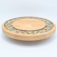 Picture of SMALL DECOR ROUND BOARD Flowers Mix