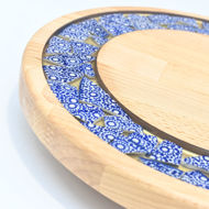 Obrazek Taca mała obrotowa - ceramika MIX