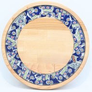Picture of SMALL DECOR ROUND BOARD Flowers Mix