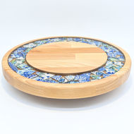 Picture of SMALL DECOR ROUND BOARD Flowers Mix