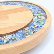 Picture of SMALL DECOR ROUND BOARD Flowers Mix