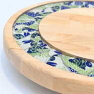 Obrazek Taca mała obrotowa - ceramika MIX