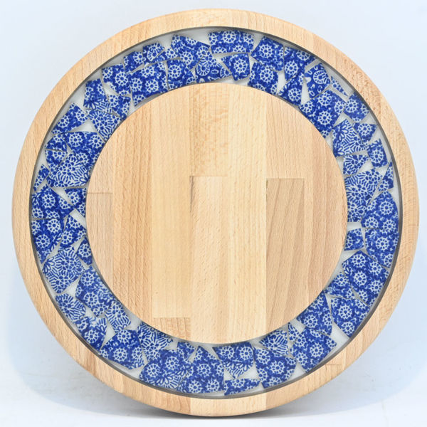 Obrazek Taca mała obrotowa - ceramika MIX 