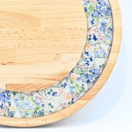 Picture of SMALL DECOR ROUND BOARD Flowers Mix