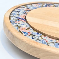 Picture of SMALL DECOR ROUND BOARD Flowers Mix