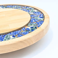 Picture of SMALL DECOR ROUND BOARD Flowers Mix