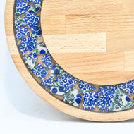 Picture of SMALL DECOR ROUND BOARD Flowers Mix