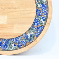 Picture of SMALL DECOR ROUND BOARD Flowers Mix