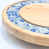 Picture of SMALL DECOR ROUND BOARD Flowers Mix